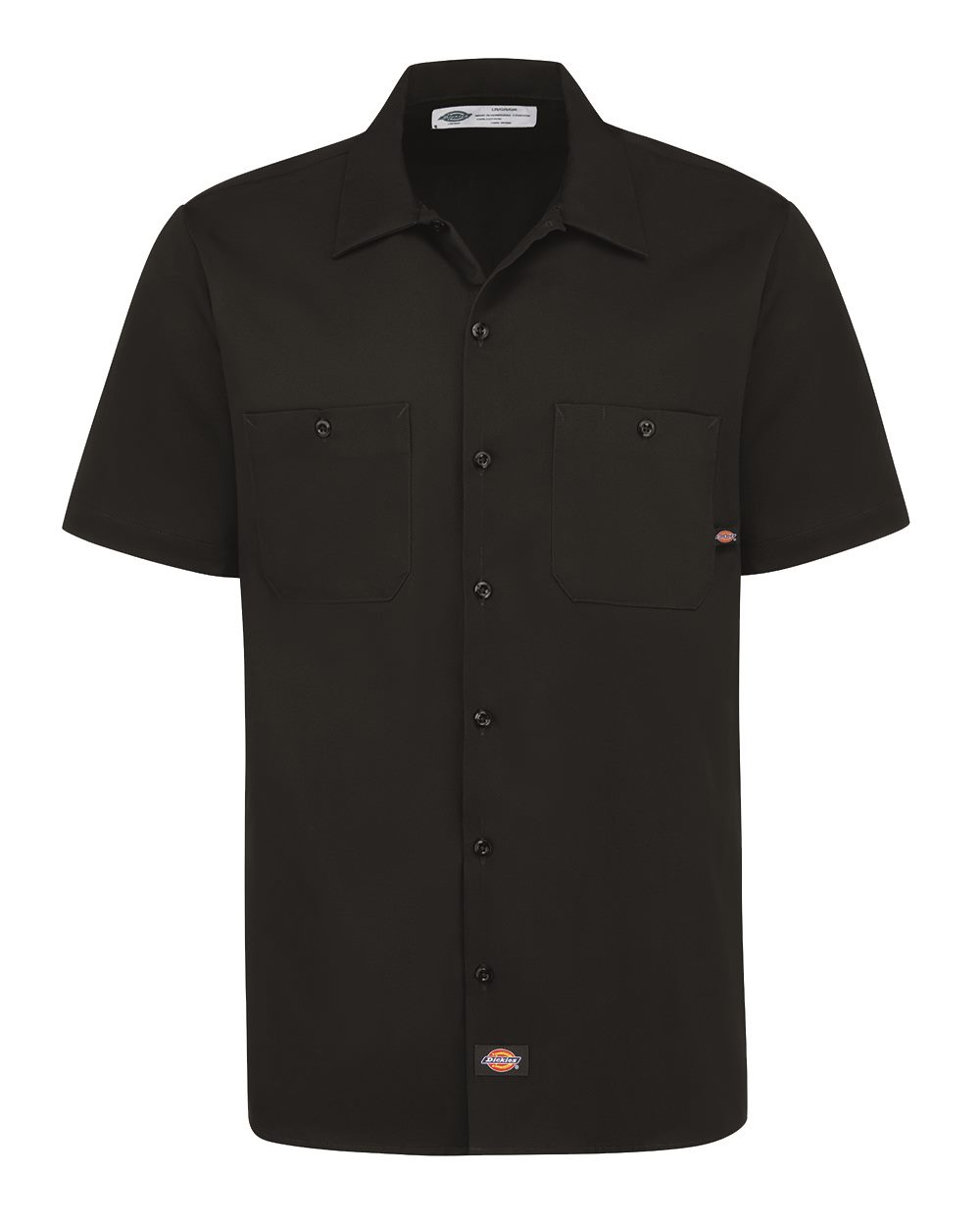 Dickies Men's Industrial Short Sleeve Cotton Work Shirt S307