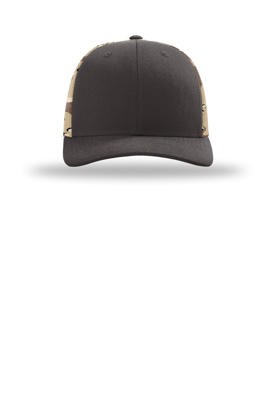 Richardson Printed Mesh Trucker 112PM
