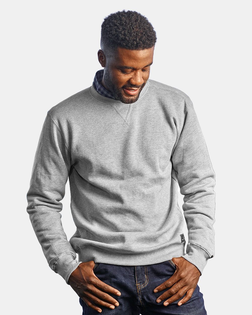 Nautica Unisex Anchor Fleece Crewneck Sweatshirt N17175