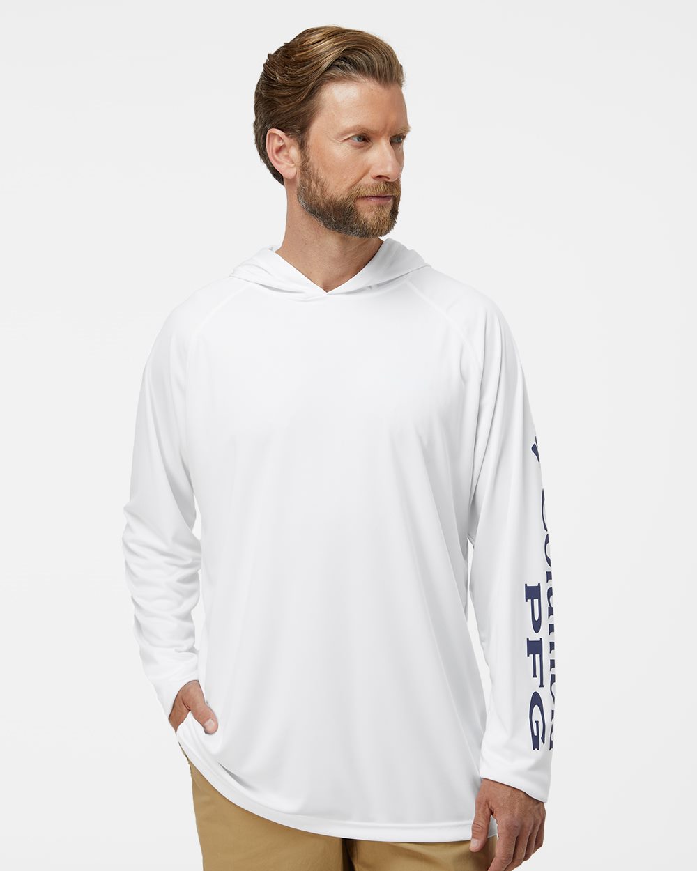 Columbia Men's PFG Terminal Tackle™ Hooded Long Sleeve T-Shirt 212482