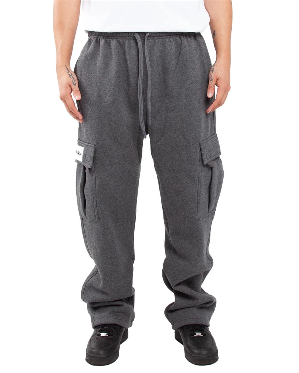 Shaka Wear Unisex Fleece Cargo Sweatpants SHFCP