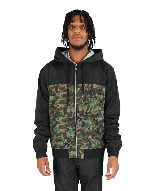 Shaka Wear Unisex Windbreaker Jacket SHWBJ