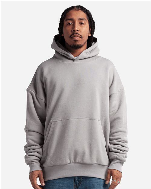 Shaka Wear Unisex Garment-Dyed Double Layer Reversible Hooded Sweatshirt SHDLP