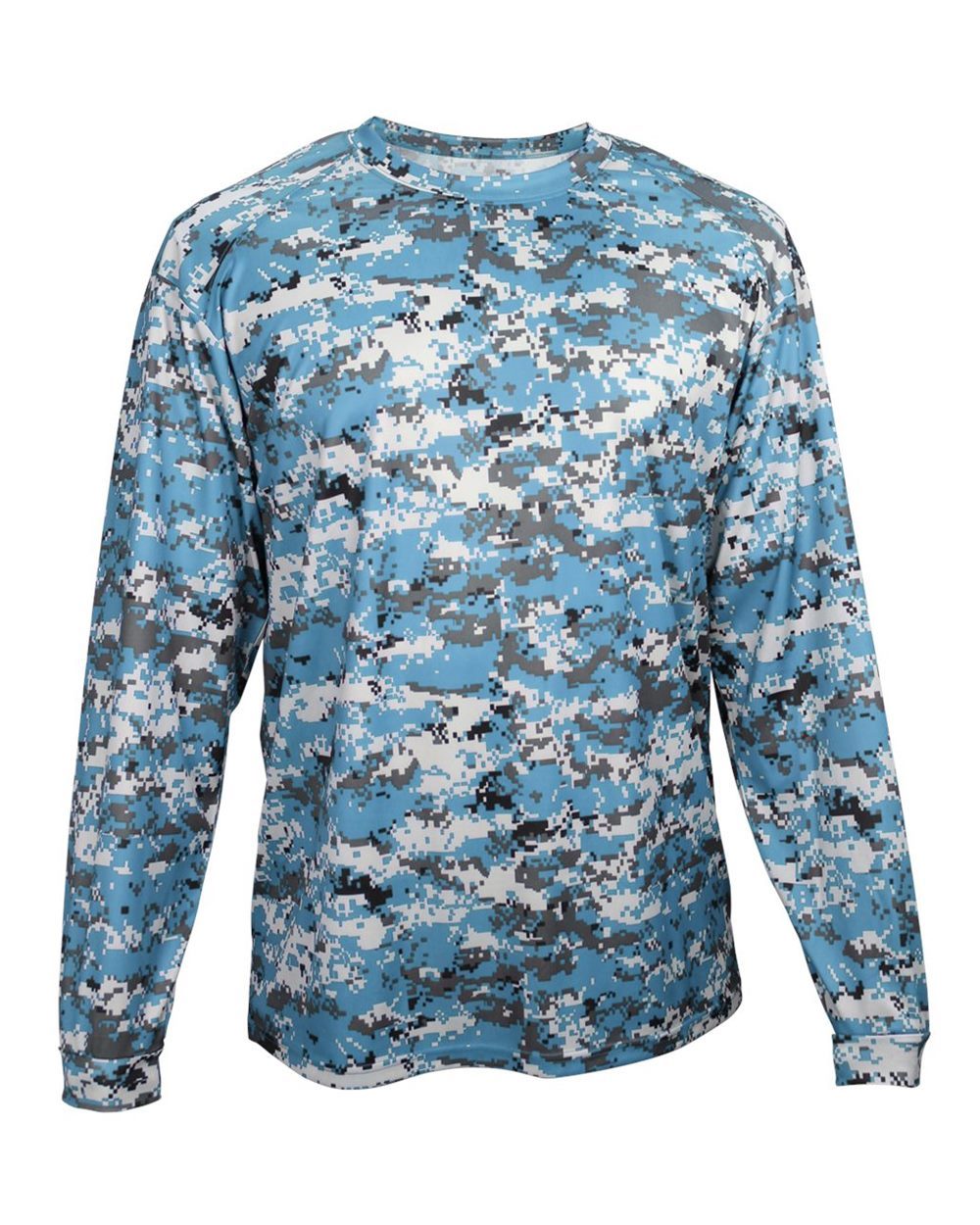 Badger Men's Digital Camo Long Sleeve T-Shirt 4184