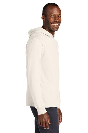 Jerzees Classics Unisex Cotton Long Sleeve Hooded T-Shirt 363LH
