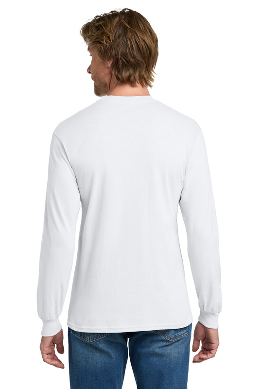 Gildan - Heavy Cotton 100% Cotton Long Sleeve T-Shirt. 5400