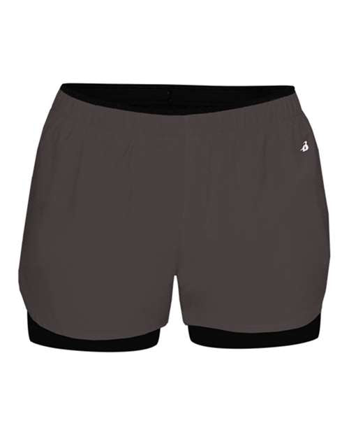 Badger Women's Double Up Shorts 6150