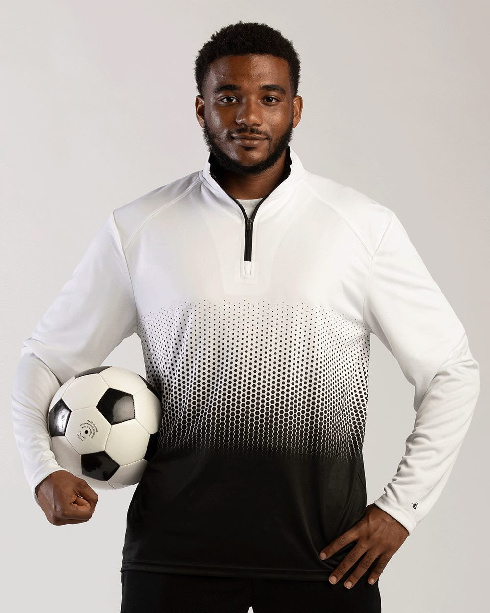 Badger Men's Hex 2.0 Quarter-Zip Pullover 4222