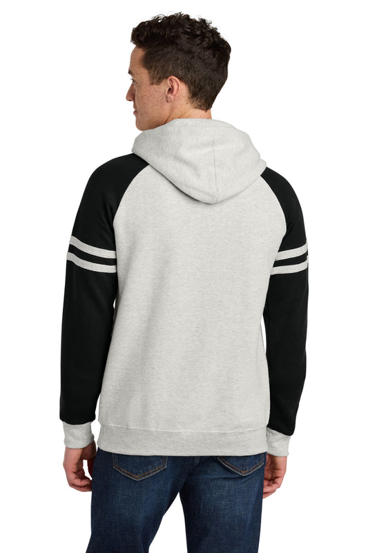 Jerzees Unisex NuBlend Varsity Colorblock Hooded Sweatshirt 97C
