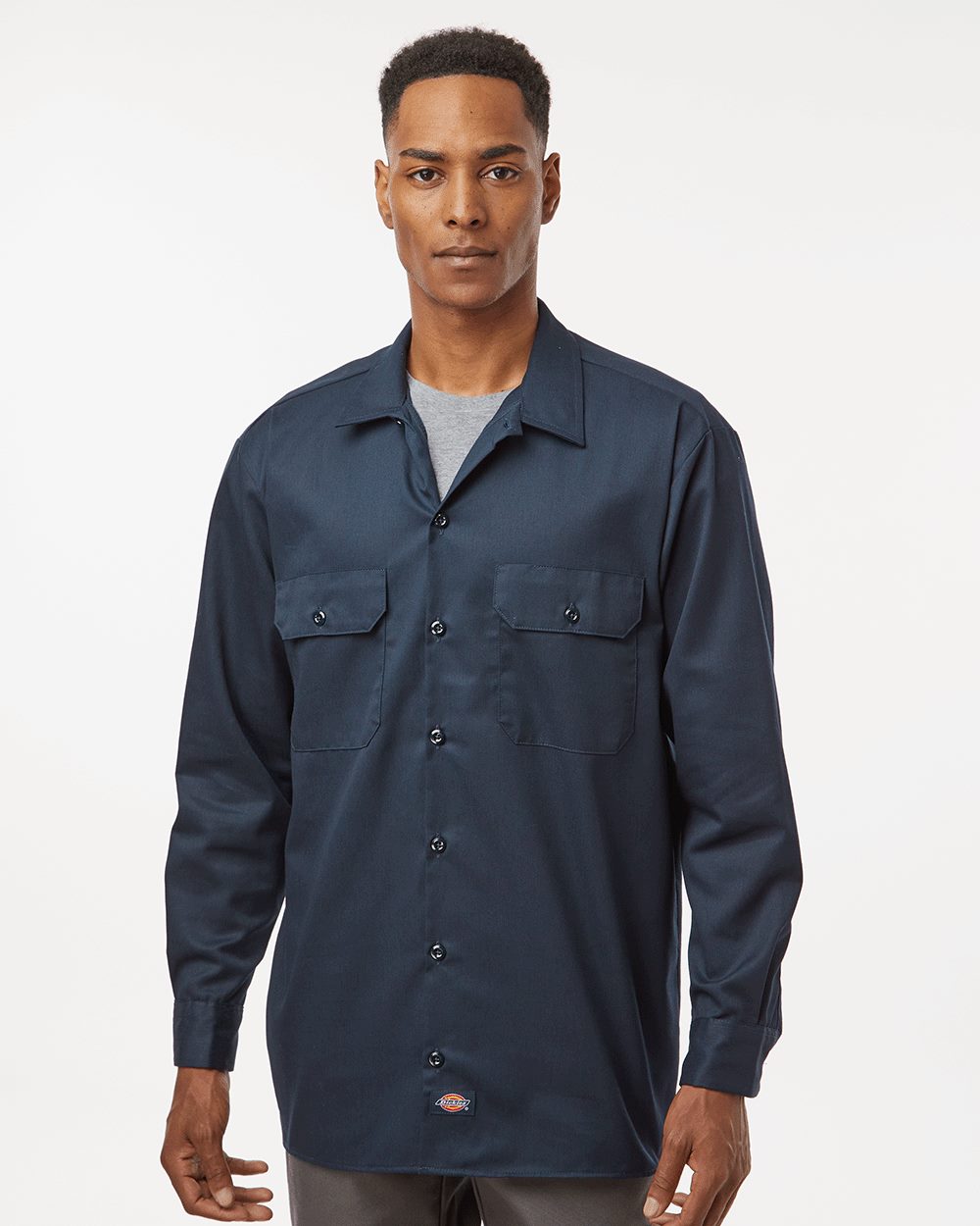 Dickies Men's Long Sleeve Work Shirt 5574