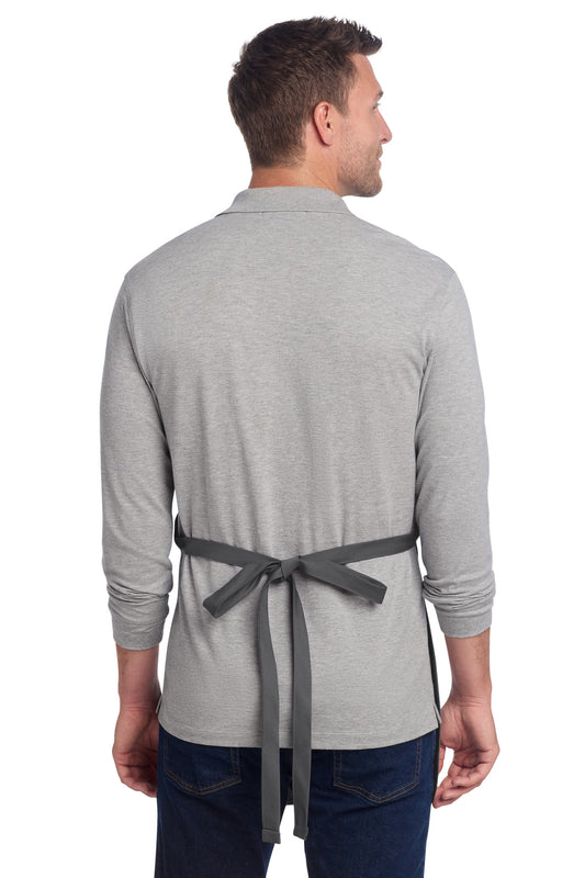 Port Authority Full-Length Two-Pocket Bib Apron. A600