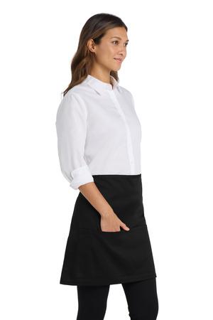 Port Authority Easy Care Half Bistro Apron with Stain Release. A706