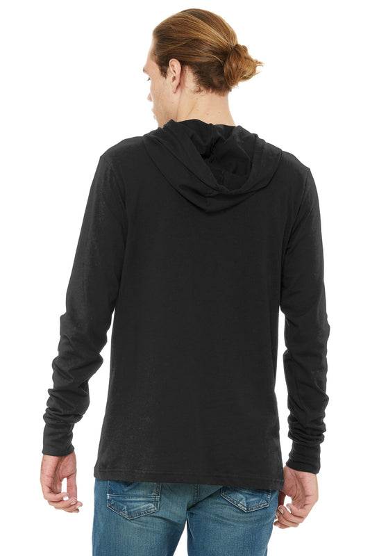 BELLA+CANVAS Unisex Jersey Long Sleeve Hoodie. BC3512
