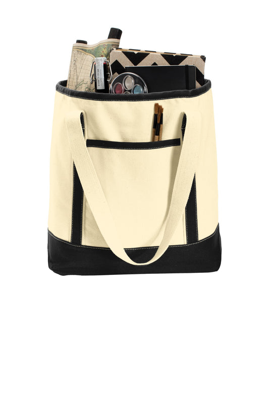 Port Authority Large Cotton Canvas Tote. BG413