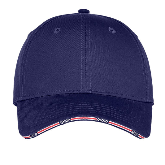 Port Authority Americana Flag Sandwich Cap. C829