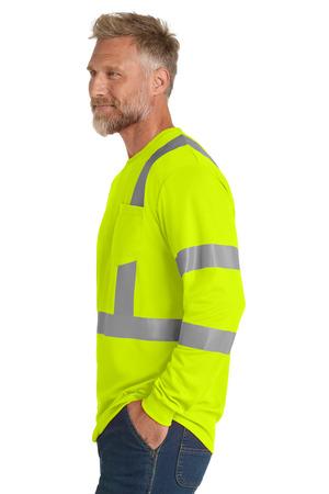 CornerStone ANSI 107 Class 3 Mesh Long Sleeve Tee. CS203