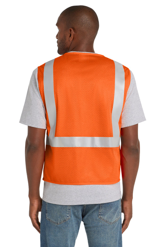CornerStone ANSI 107 Class 2 Mesh Zippered Vest. CSV102