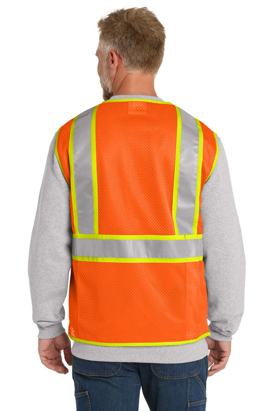 CornerStone ANSI 107 Class 2 Surveyor Zippered Two-Tone Vest. CSV105
