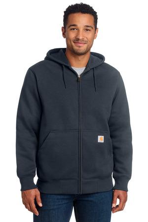 Carhartt Rain Defender Paxton Heavyweight Hooded Zip-Front Sweatshirt. CT100614