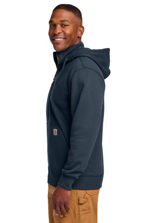 Carhartt Rain Defender Paxton Heavyweight Hooded Zip Mock Sweatshirt. CT100617
