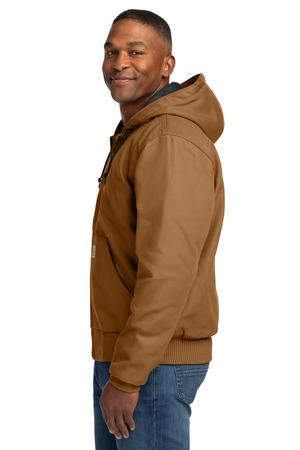 Carhartt Tall Quilted-Flannel-Lined Duck Active Jac. CTT106677