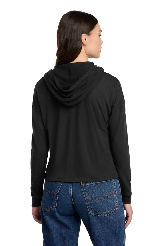 District Women's Perfect Tri Midi Long Sleeve Hoodie DT1390L