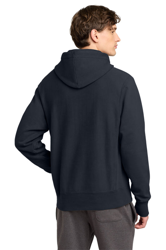 Champion Reverse Weave Garment-Dyed Hooded Sweatshirt. GDS101