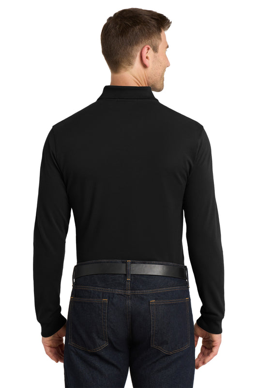 Port Authority EZCotton Long Sleeve Polo. K8000LS