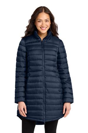 Port Authority Women's Horizon Puffy Long Jacket L365