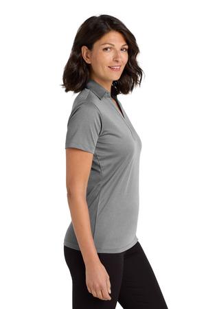 Port Authority Women's Heathered Silk Touch Performance Polo. LK542