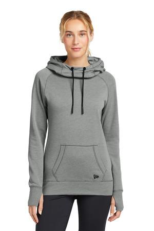 New Era Women's Tri-Blend Fleece Pullover Hoodie. LNEA510