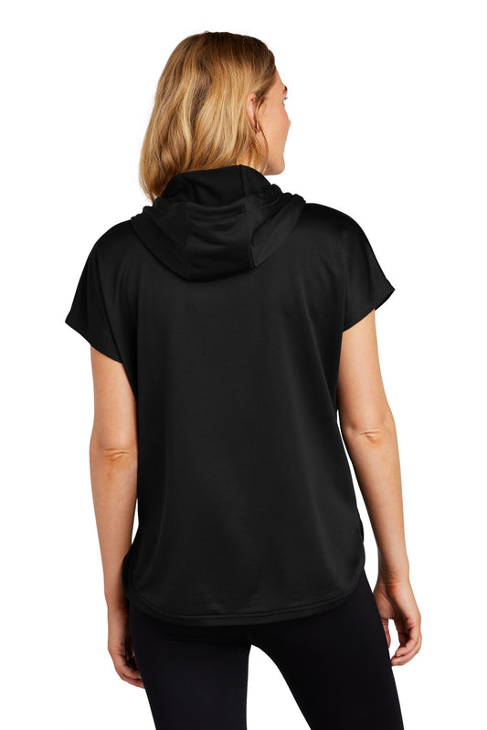 New Era Women's Performance Terry Short Sleeve Hoodie LNEA533