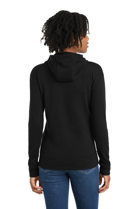 Sport-Tek Women's PosiCharge Tri-Blend Wicking Fleece Full-Zip Hooded Jacket LST293