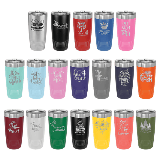 Custom Tumblers (10 pack) (Engraved)