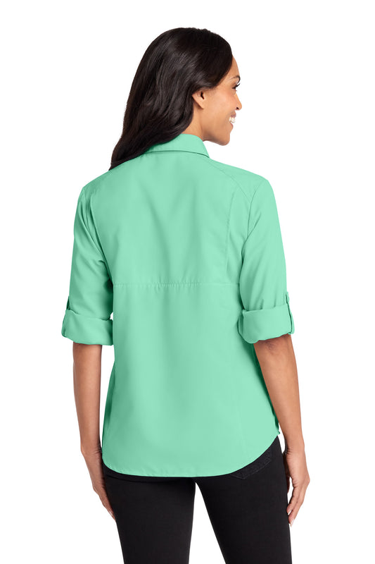 Port Authority Women's Long Sleeve UV Daybreak Shirt LW960