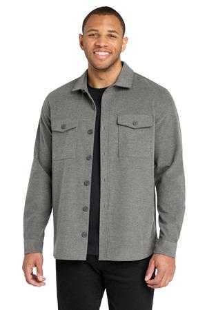 Mercer+Mettle Long Sleeve Twill Overshirt MM2020