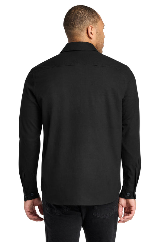 Mercer+Mettle Long Sleeve Twill Overshirt MM2020