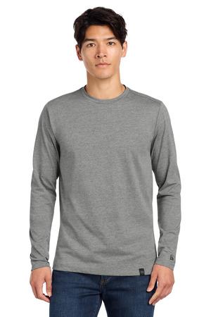 New Era Heritage Blend Long Sleeve Crew Tee. NEA102