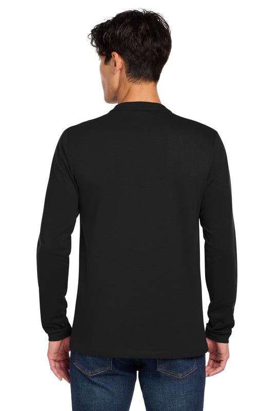 New Era Heritage Blend Long Sleeve Crew Tee. NEA102