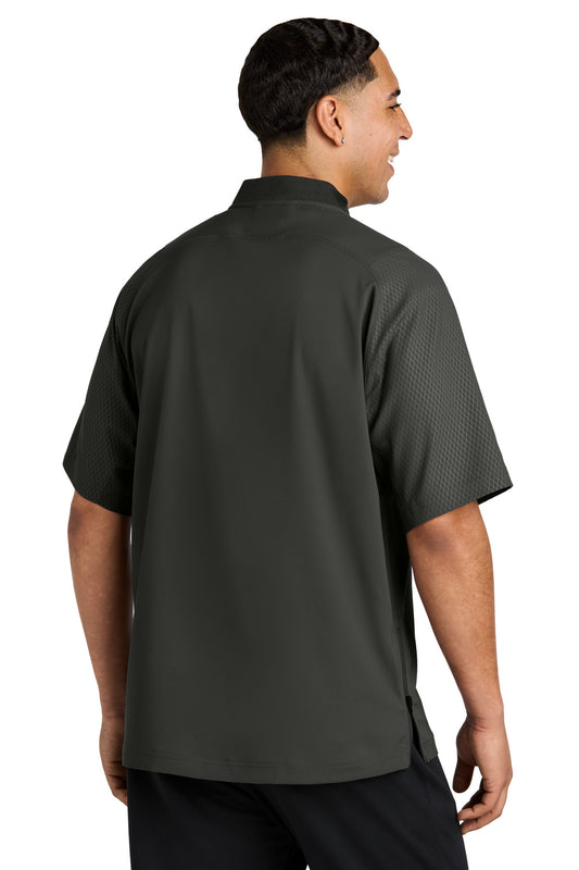 New Era Cage Short Sleeve 1/4-Zip Jacket. NEA600