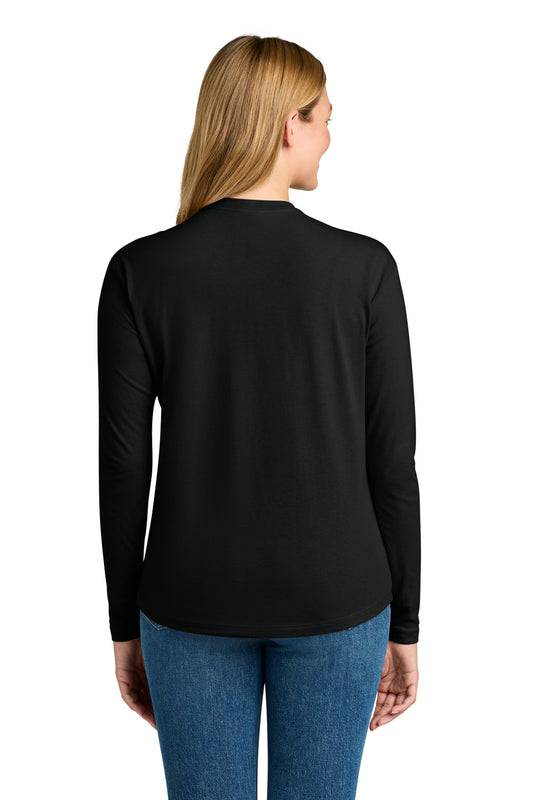 Next Level Apparel Women's Cotton Relaxed Long Sleeve Tee NL3911