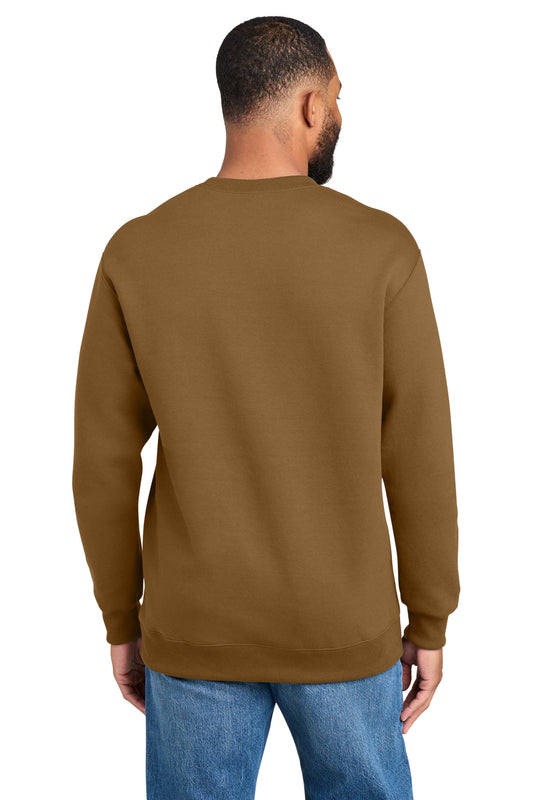 Port & Co Foundation Fleece Pullover Crewneck Sweatshirt PC107