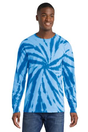 Port & Co Tie-Dye Long Sleeve Tee. PC147LS