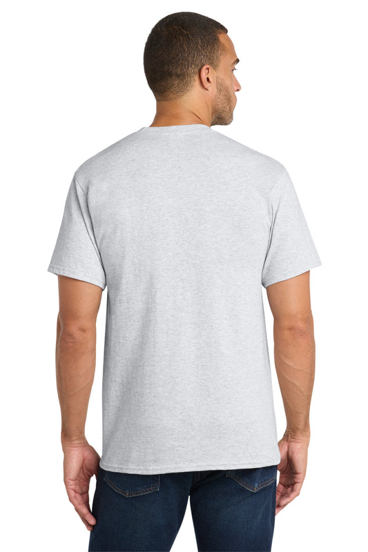 Port & Co Core Cotton Pocket Tee. PC54P