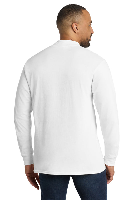 Port & Co Essential Mock Turtleneck. PC61M