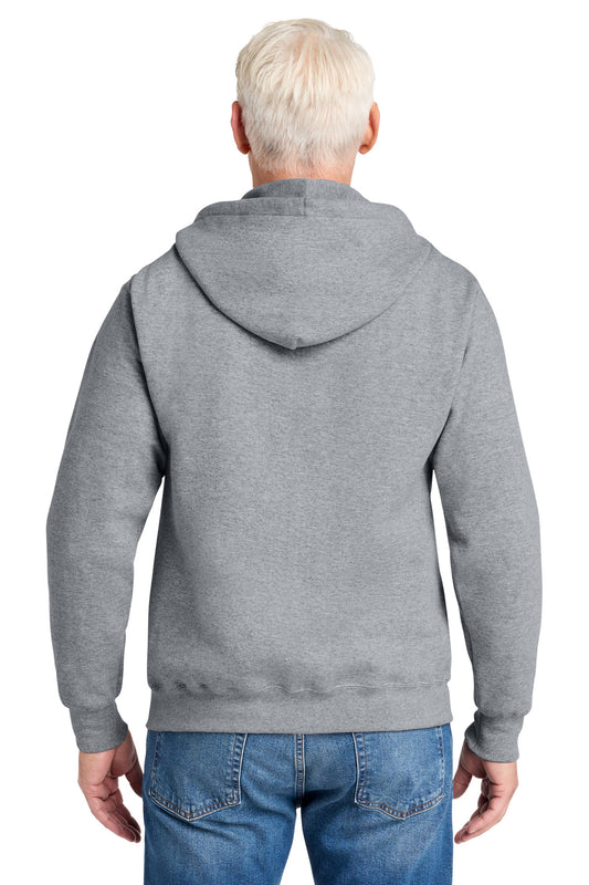 Port & Co Core Fleece Full-Zip Hooded Sweatshirt. PC78ZH
