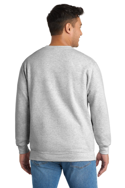 Port & Co Tall Essential Fleece Crewneck Sweatshirt. PC90T