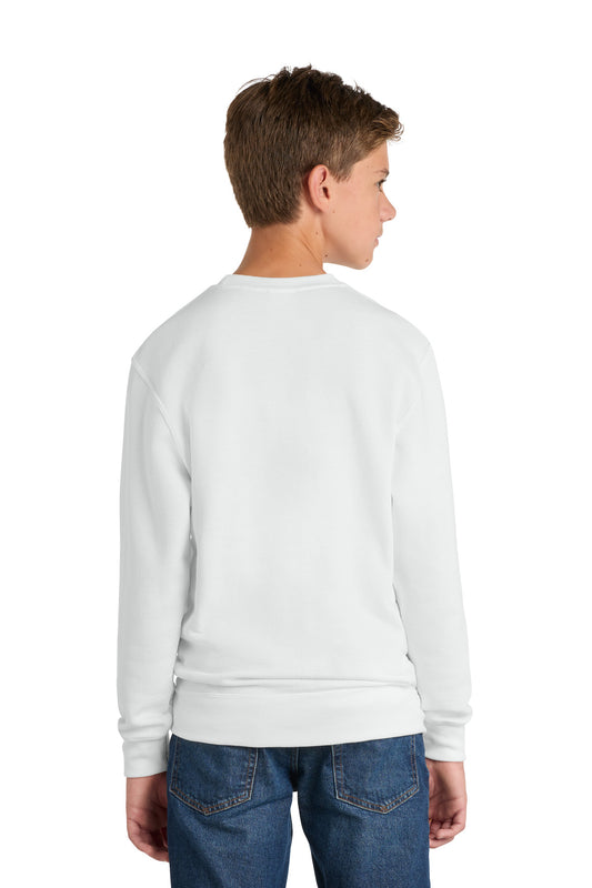 Port & Co Youth Core Fleece Crewneck Sweatshirt. PC90Y