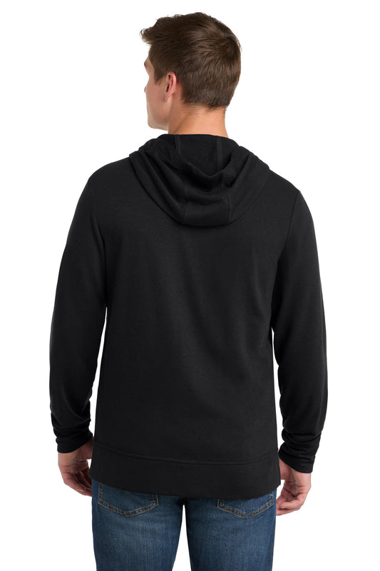 Sport-Tek PosiCharge Tri-Blend Wicking Fleece Full-Zip Hooded Jacket ST293