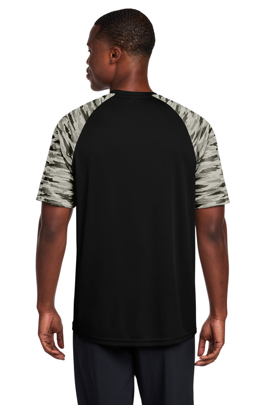 Sport-Tek Drift Camo Colorblock Tee ST376